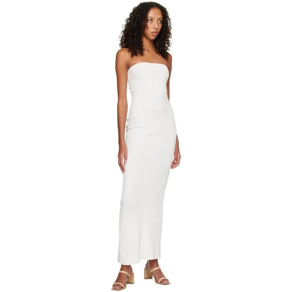 Binya Alicia Maxi Dress Size XS White SSENSE Exclusive $170 - Picture 14 of 16